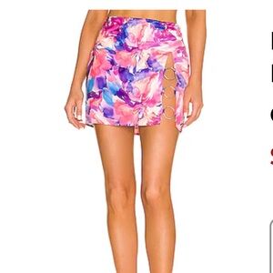 NWT For love and lemons Natasha mini skirt